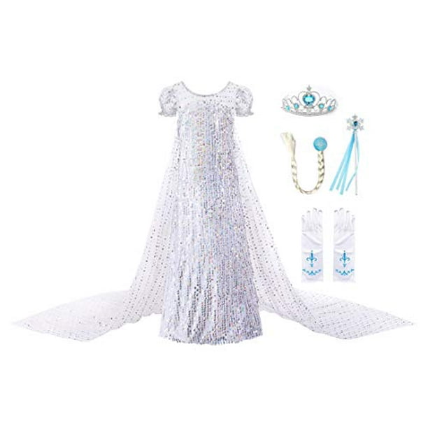 JerrisApparel Girl Princess Costume Dress for Birthday Party JerrisApparel Girl Princess Costume Dress for Birthday Party